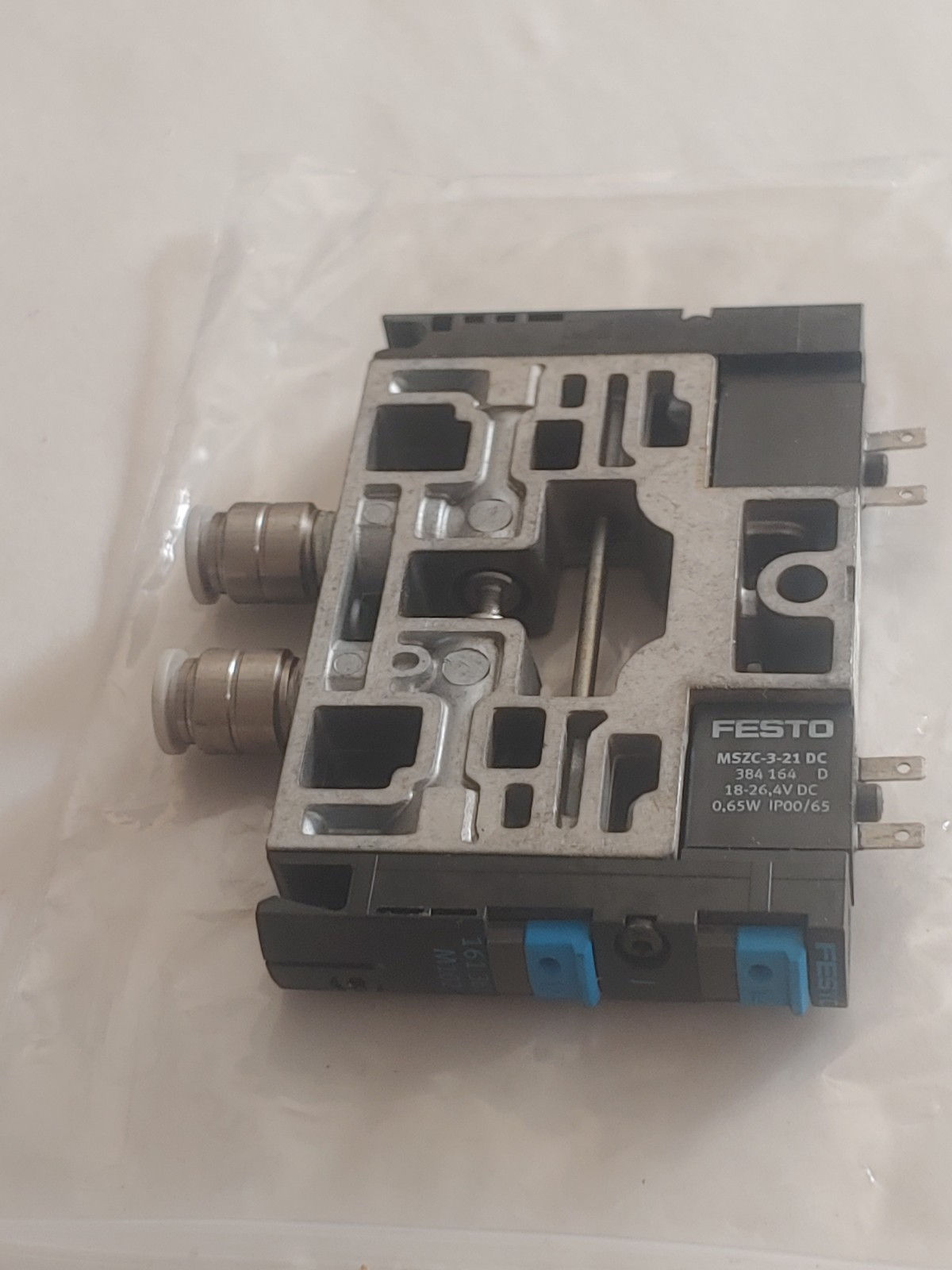 Festo 161 361 M102 Solenoid Valve MSZC-3-21 DC 384 164 D 18-26.4V DC 0,65W