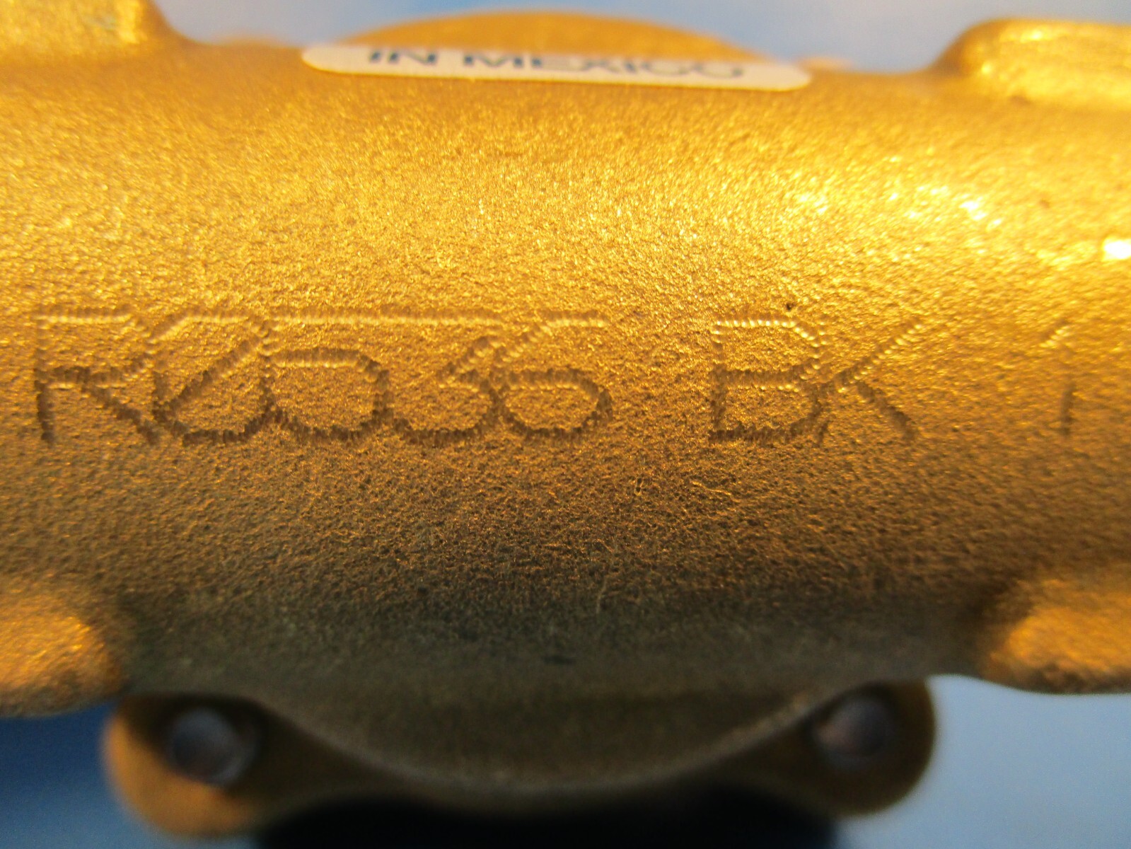 DAYTON 1A578, Solenoid Valve, 2 ways Brass, 3/4″ ports (GRAINGER)