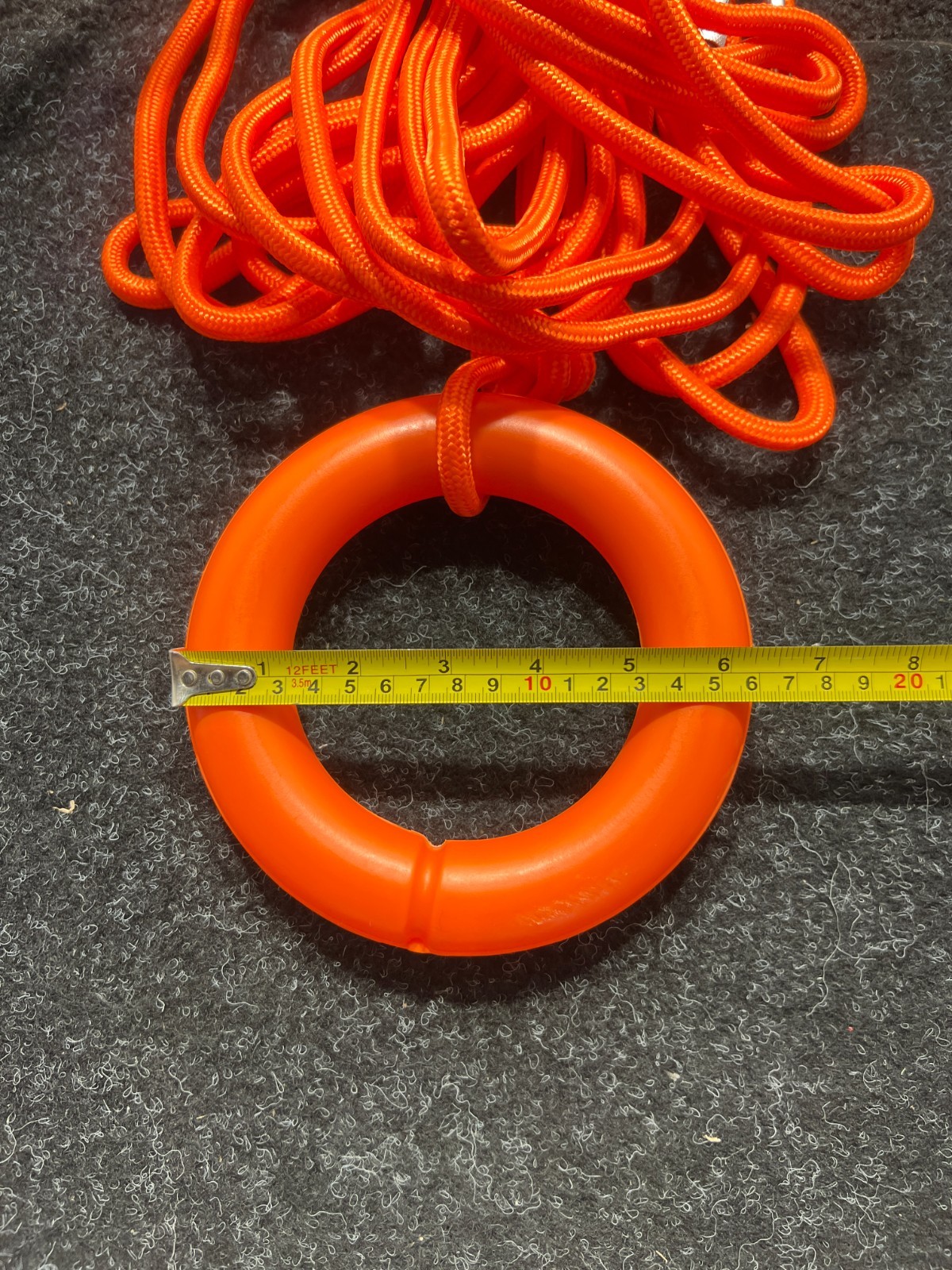 Sunoom Marine Products Boat Throw Rings 23″ Ring w/ Fluorescent Reflective Strip