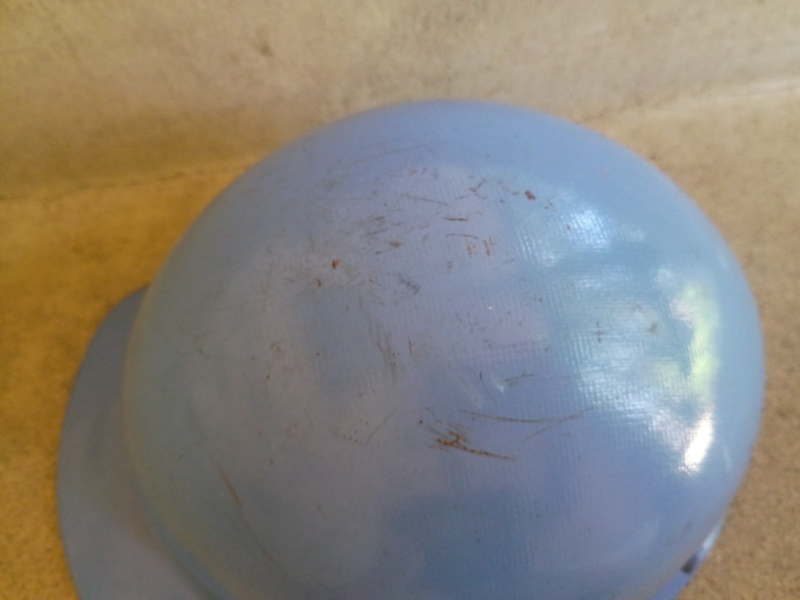 1960s MSA Skullgard Westinghouse industrial fiberglass safety hard hat