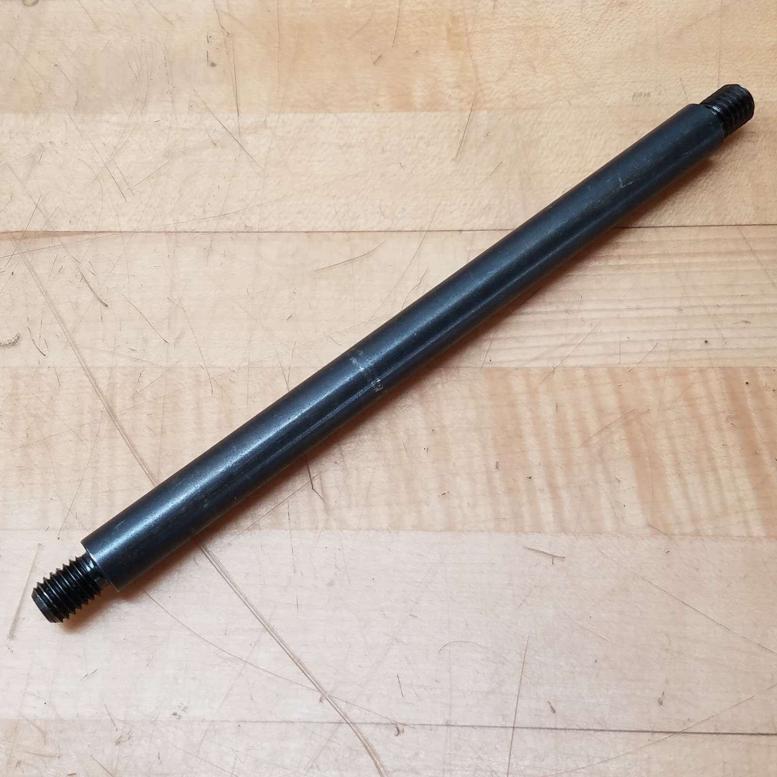 McMaster Carr 6402K18 Black Steel Lever Handle With Black Plastic Knob Grip