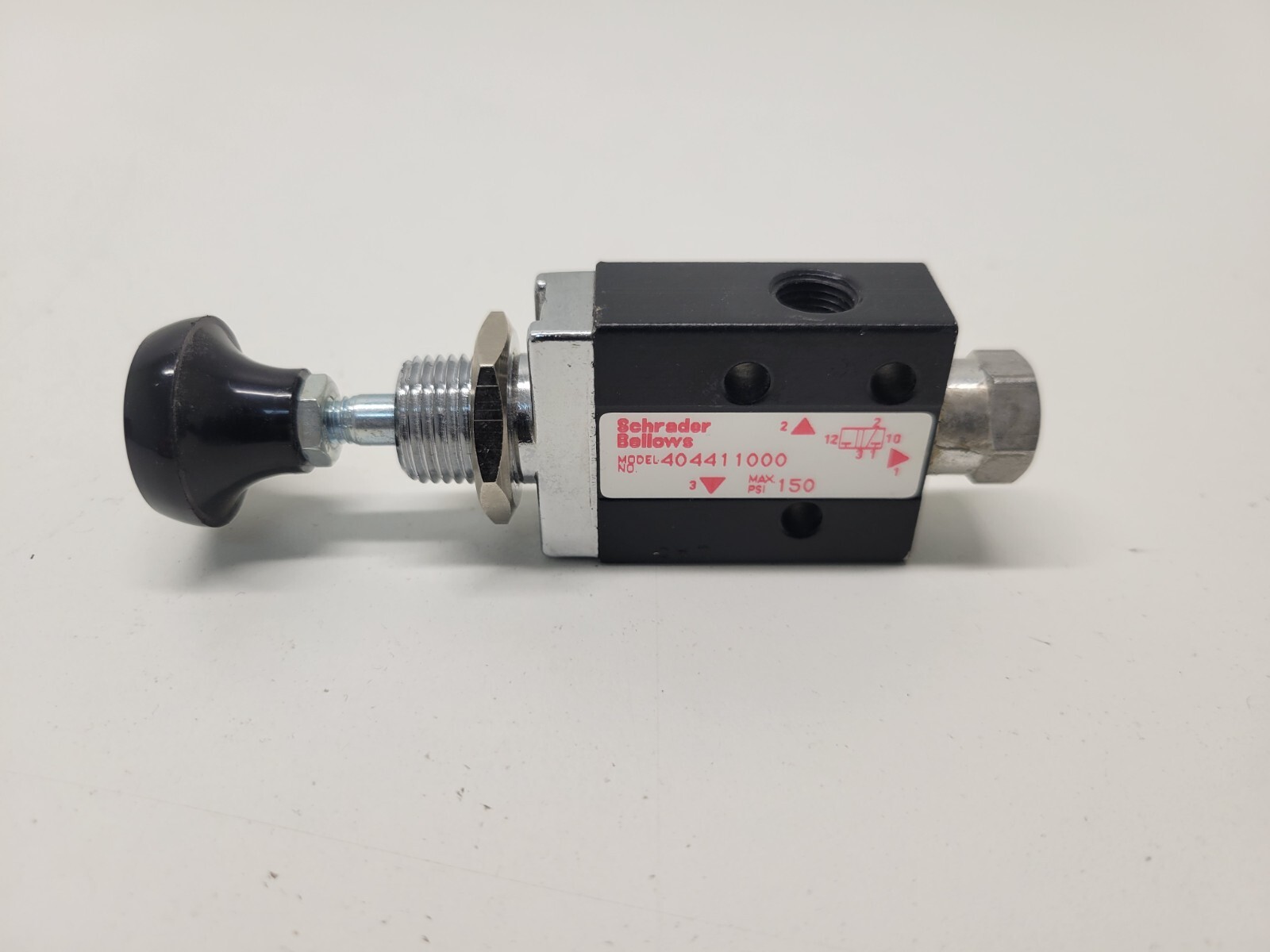 NEW OLD STOCK! SCHRADER BELLOWS MANUAL AIR CONTROL VALVE 404411000