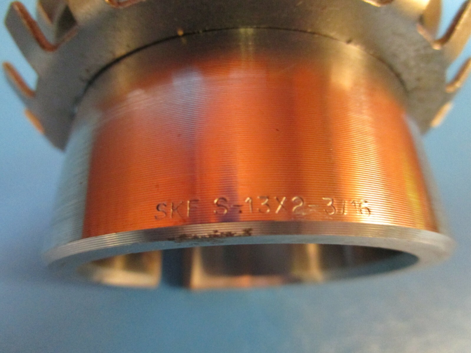 SKF SNW13x2-3/16 Adapter Sleeve – 2.1875 in Bore Dia., 2.548-18 Thread Size