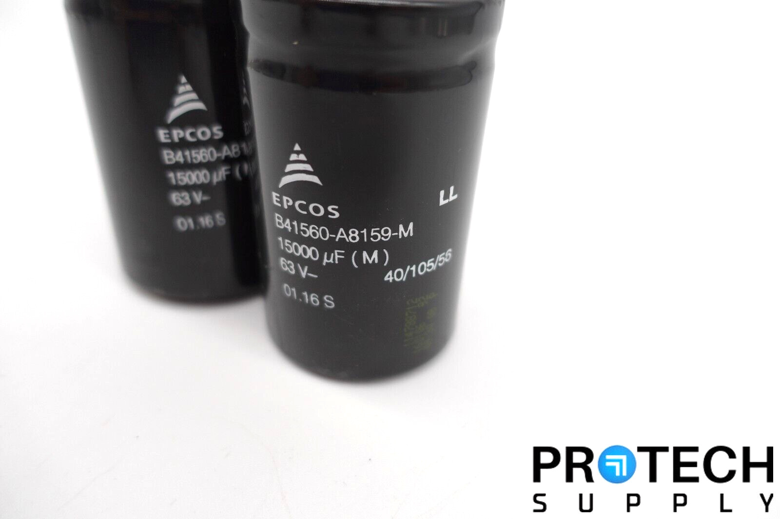 Lot of 2 Epcos B41560A8159M Aluminum Electrolytic Capacitors with WARRANTY