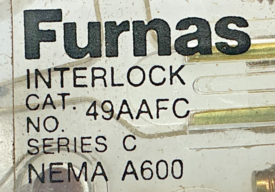New Furnas 49AAFC Auxiliary Interlock Kit Type: NC Size: 00 Thru 3-1/2 – No Box