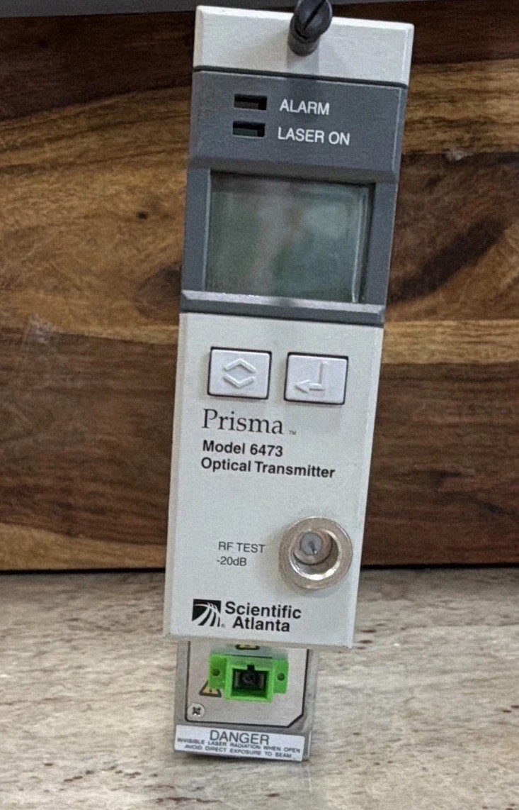 Scientific Atlanta Prisma 6473 Optical Transmitter 6473-NT78-10-XL-SA