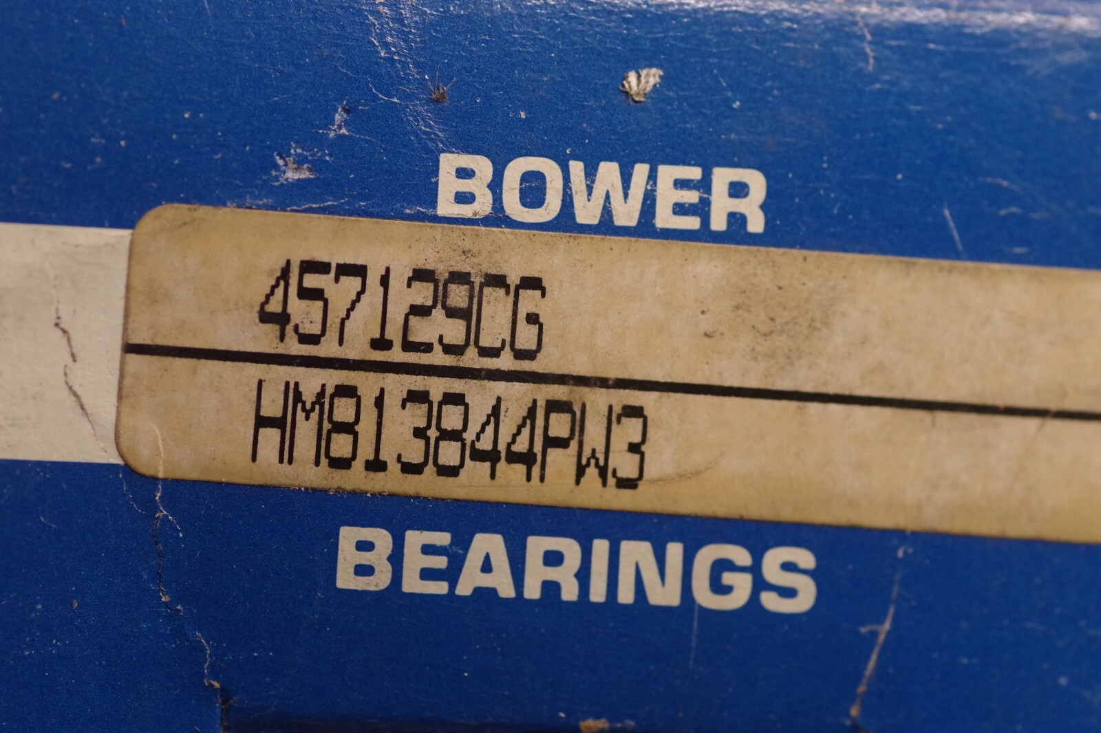 NTN BOWER HM813844PW3 BEARING CONE MOHAWK 457129 NEW IN BOX! OEM!