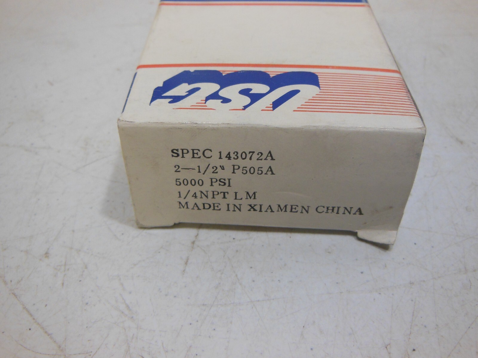 AMETEK USG 143072A 5000 PSI NSMP Gauge – New