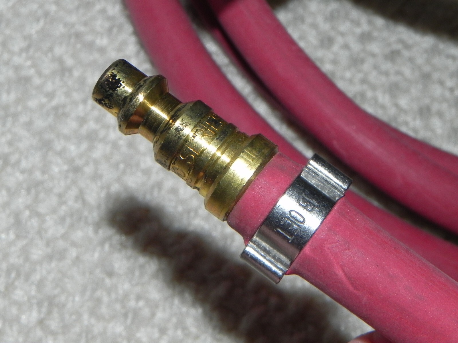 Valuflex GS 1/4″ Hose Hypro 30 PSI Gauge/Mastercraft Air gun/Parker 14R012FC=300