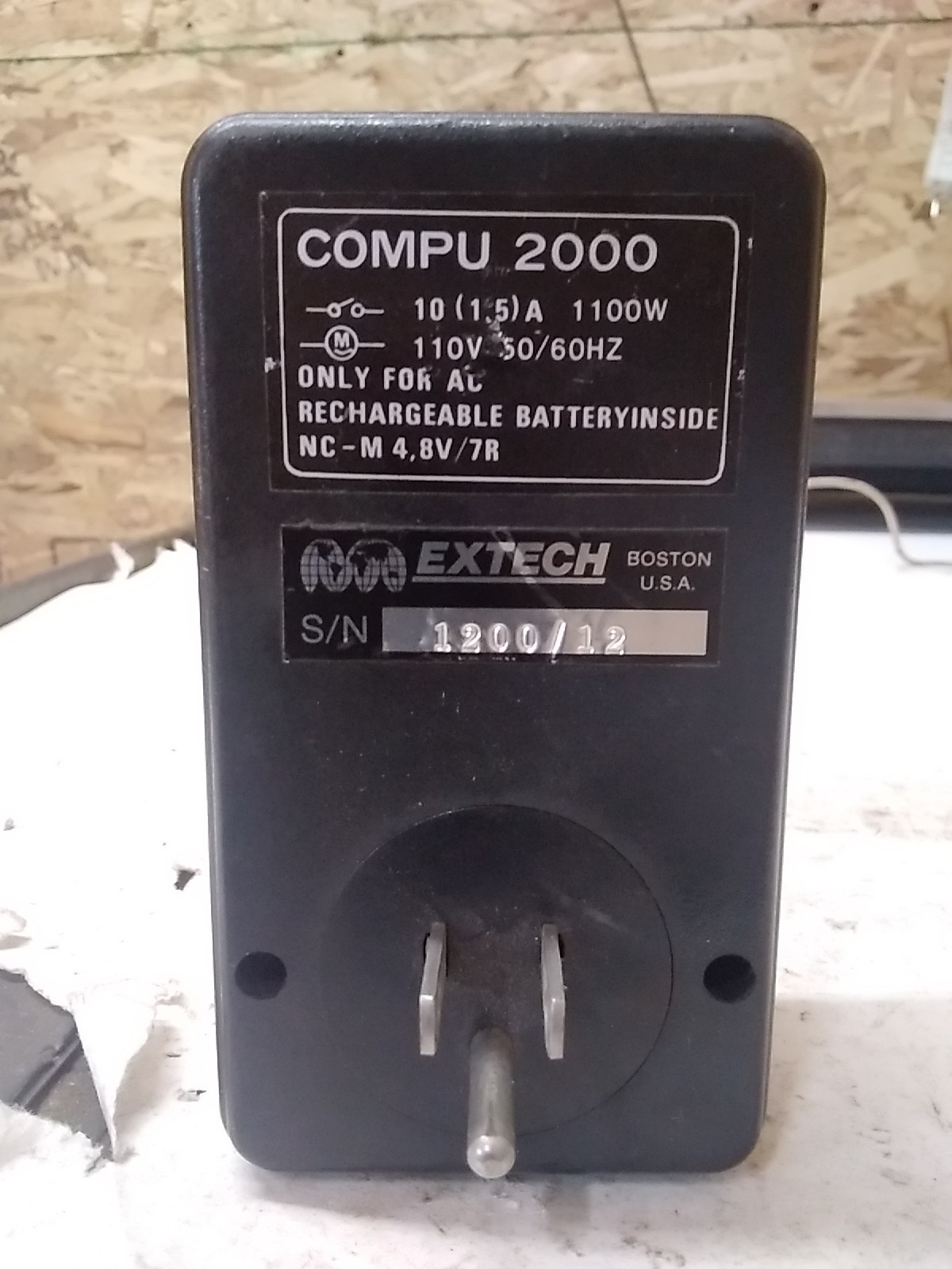 Extech Compu-2000 110VAC Programmable Plug In Timer