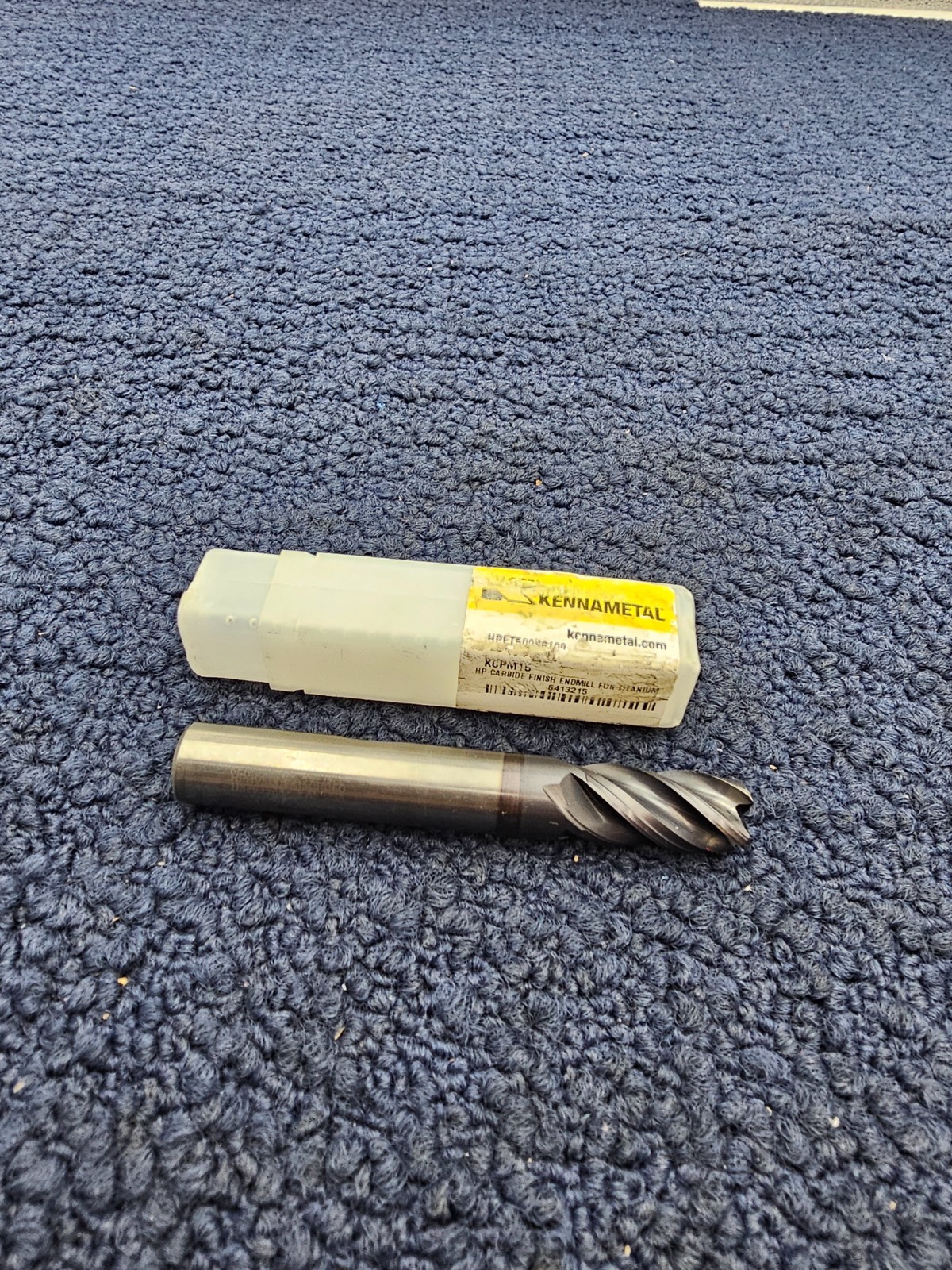 Kennametal HPFT500S6100 6413215 KCPM15 HPFT Square End 6FL Plain Solid Carbide