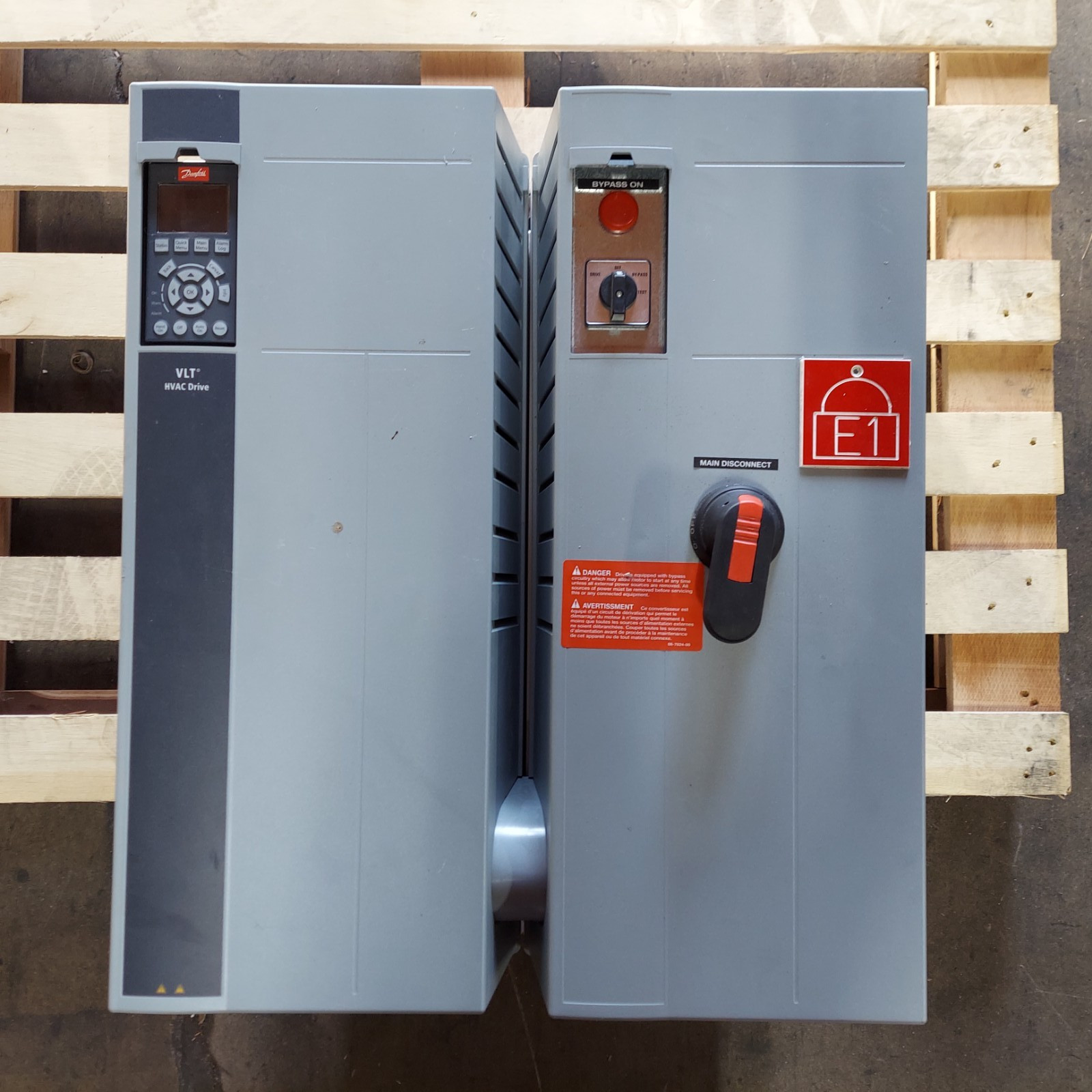 DANFOSS VLT 37KW 50 HP 50HP HVAC DRIVE 131F0594 13835H072