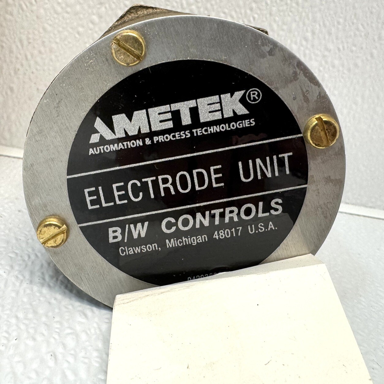 Ametek B/W Controls 6012 E3BR EP3 Electrode Holder Brass Type E3