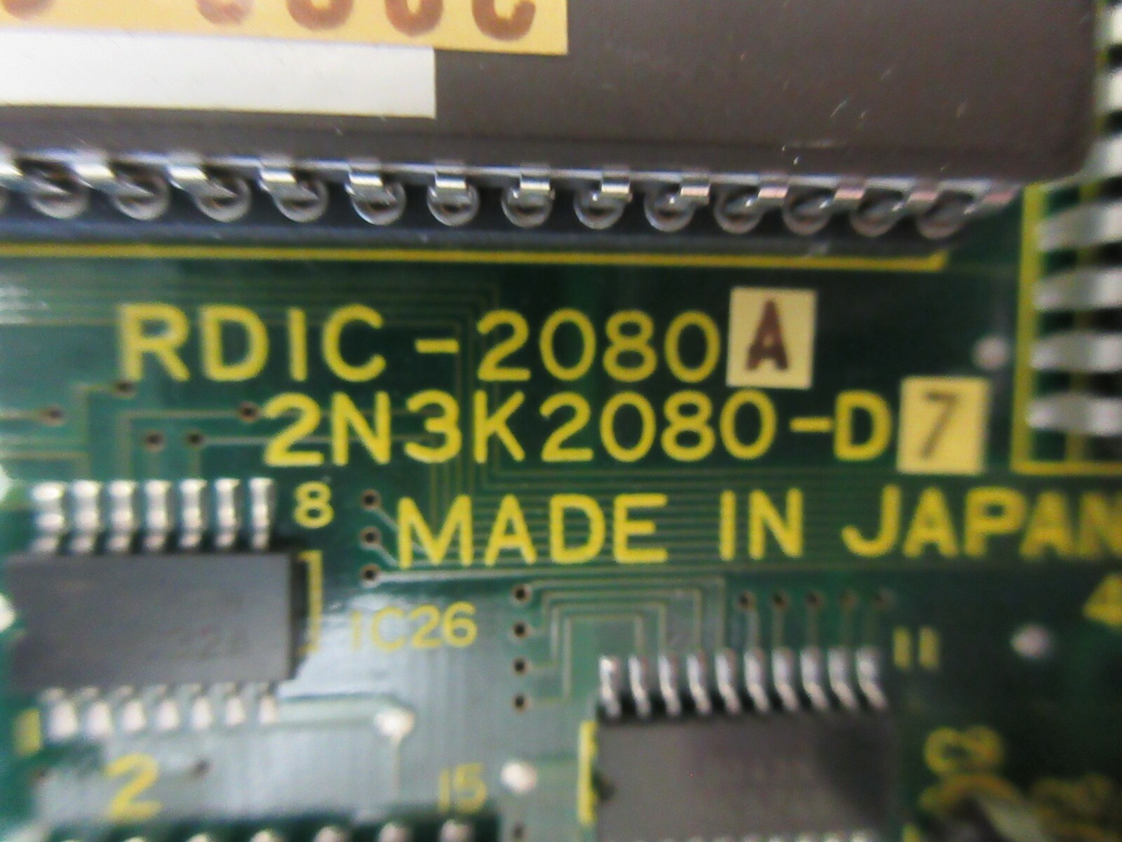 TOSHIBA RA DRIVER SERVO RA12H-650W RDIC-2080A 2N3K2080-D7 RDID-2143 BROTHER TC-2