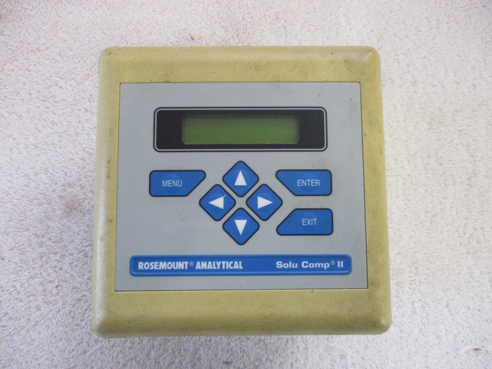 ROSEMOUNT ANALYTICAL Solu Comp II Controller 1055-01-10-20
