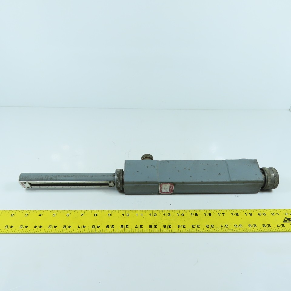 Waukee MV-5 Flo-Meter Gas Flow Meter 70°F S.G. 1.00 PR. 8 0SIG 3/4″ NPT