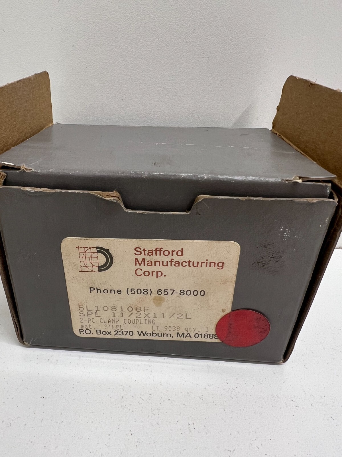 NEW OLD STOCK! STAFFORD PC CLAMP COUPLING 5L108108F