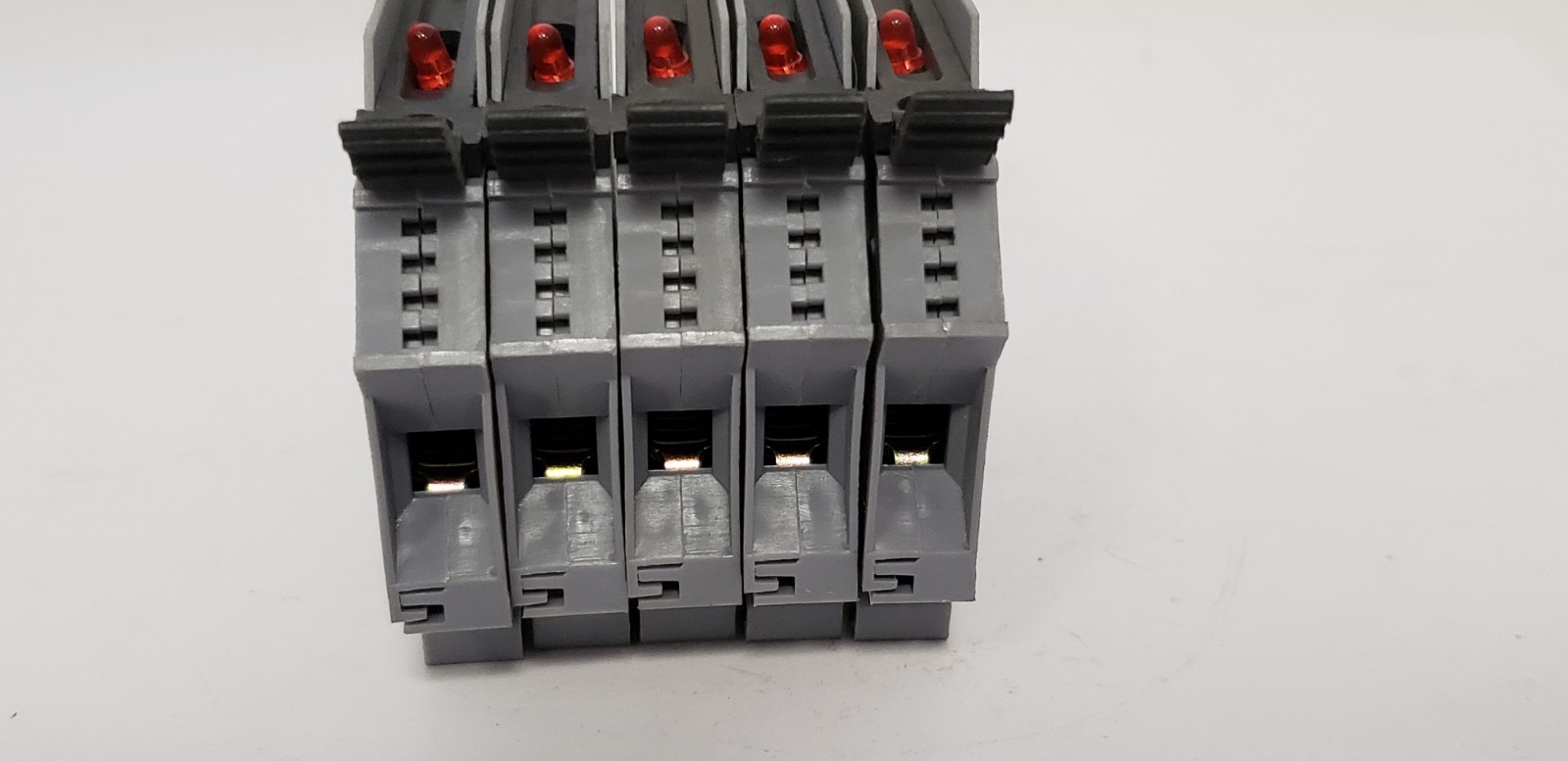 MORSETTITALIA S10H EURO S10-5H FUSE TERMINAL BLOCK, 30A, 600V (LOT OF 5)