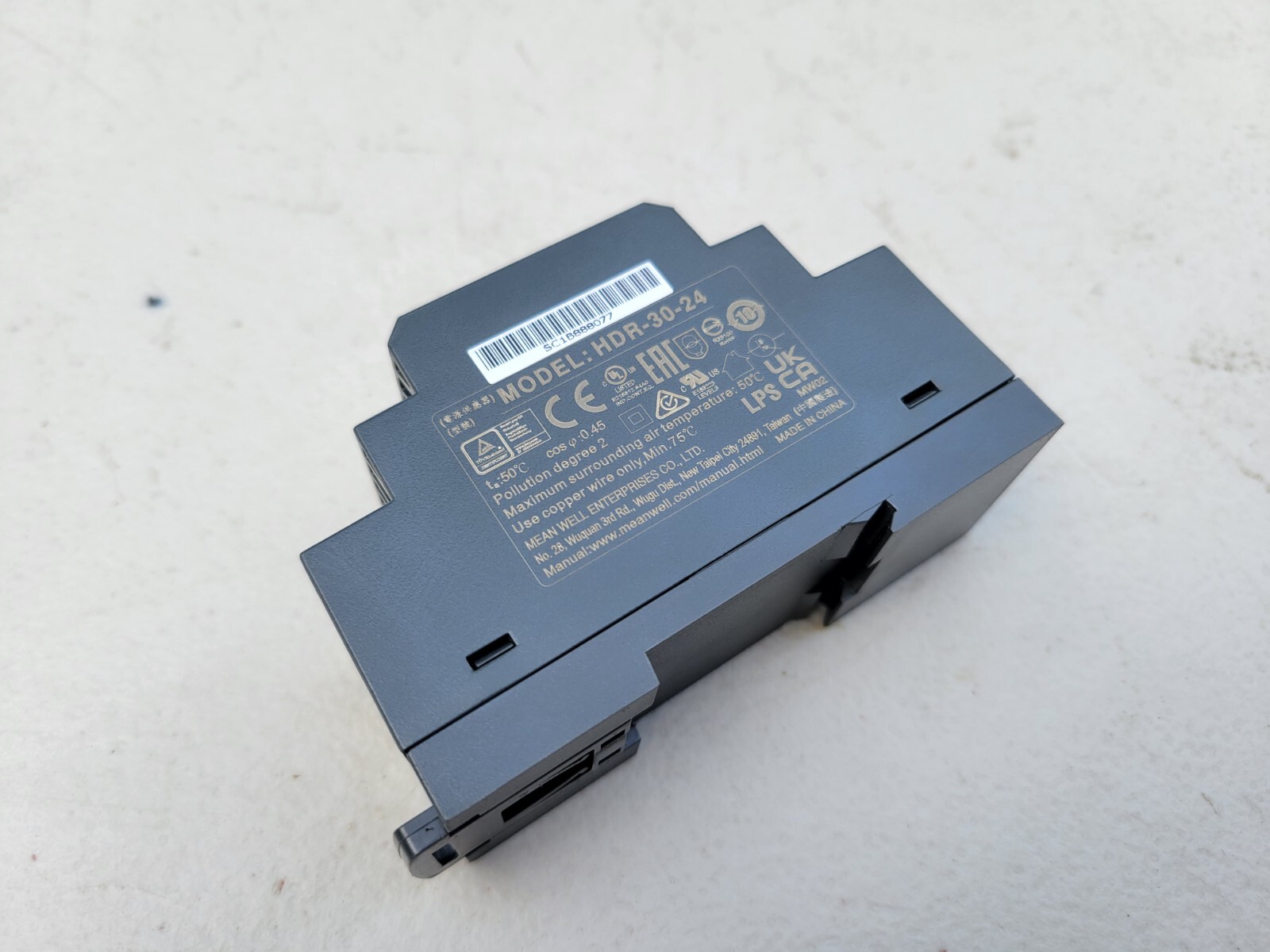 Mean Well HDR-30-24 AC/DC Power Supply – 1 Output – 24V@1.5A – 36W , c3
