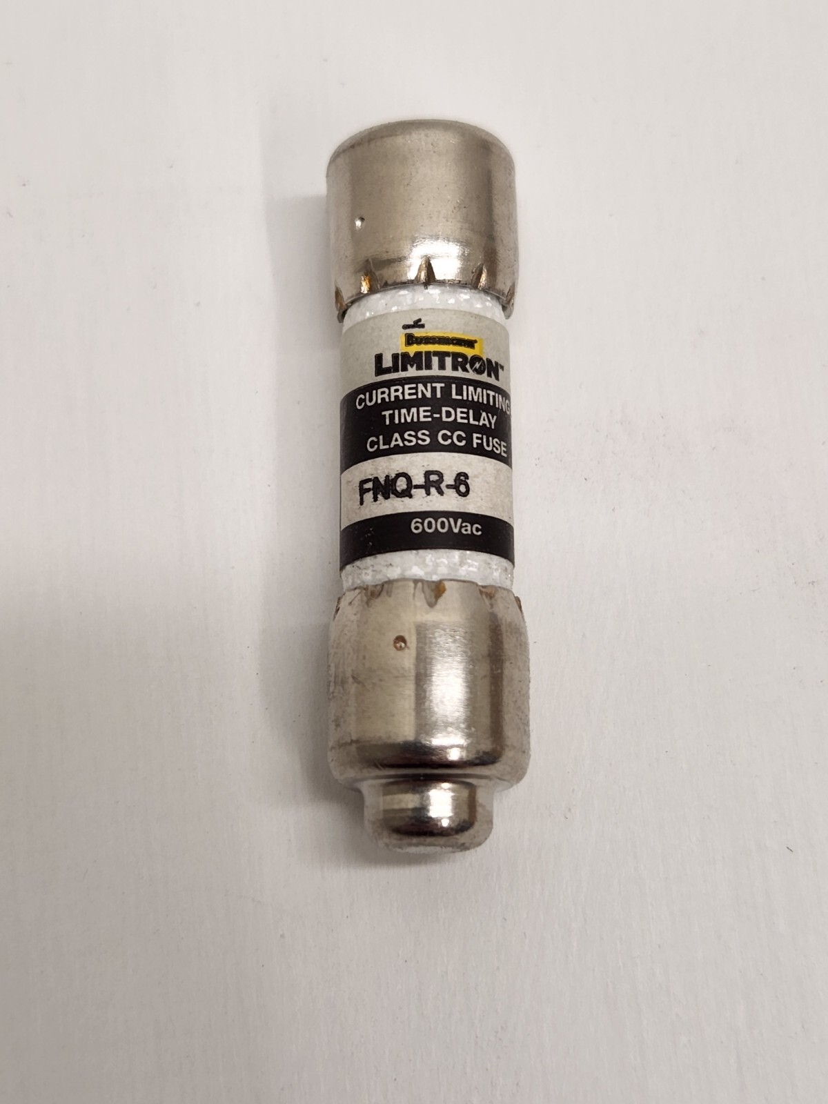 LOT OF (10) NEW OLD STOCK! BUSSMANN 6A FUSE FNQ-R-6