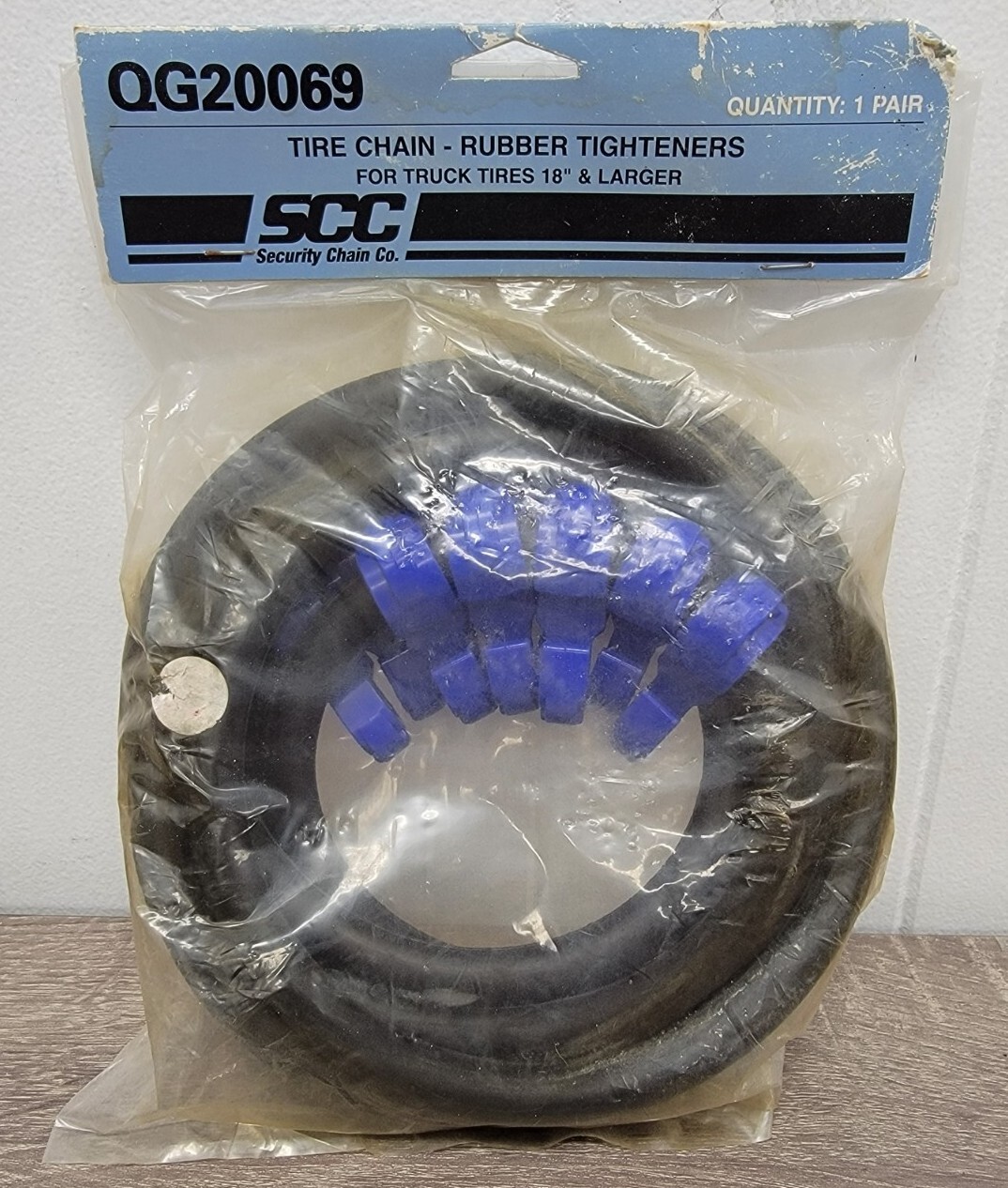 SCC QG20069 Tire Chain Tighteners Rubber Hoop – NEW