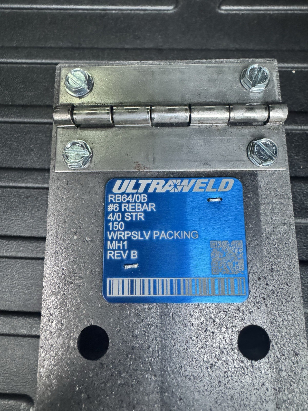 Ultraweld RB64/0B | #6 REBAR | 4/0 STR Steel Mold