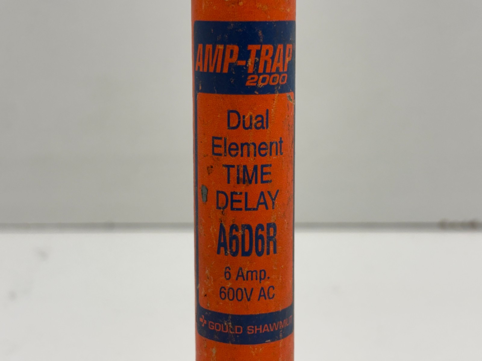 NEW OLD STOCK! GOULD SHAWMUT AMP-TRAP 6A 600V TIME DELAY FUSE A6D6R