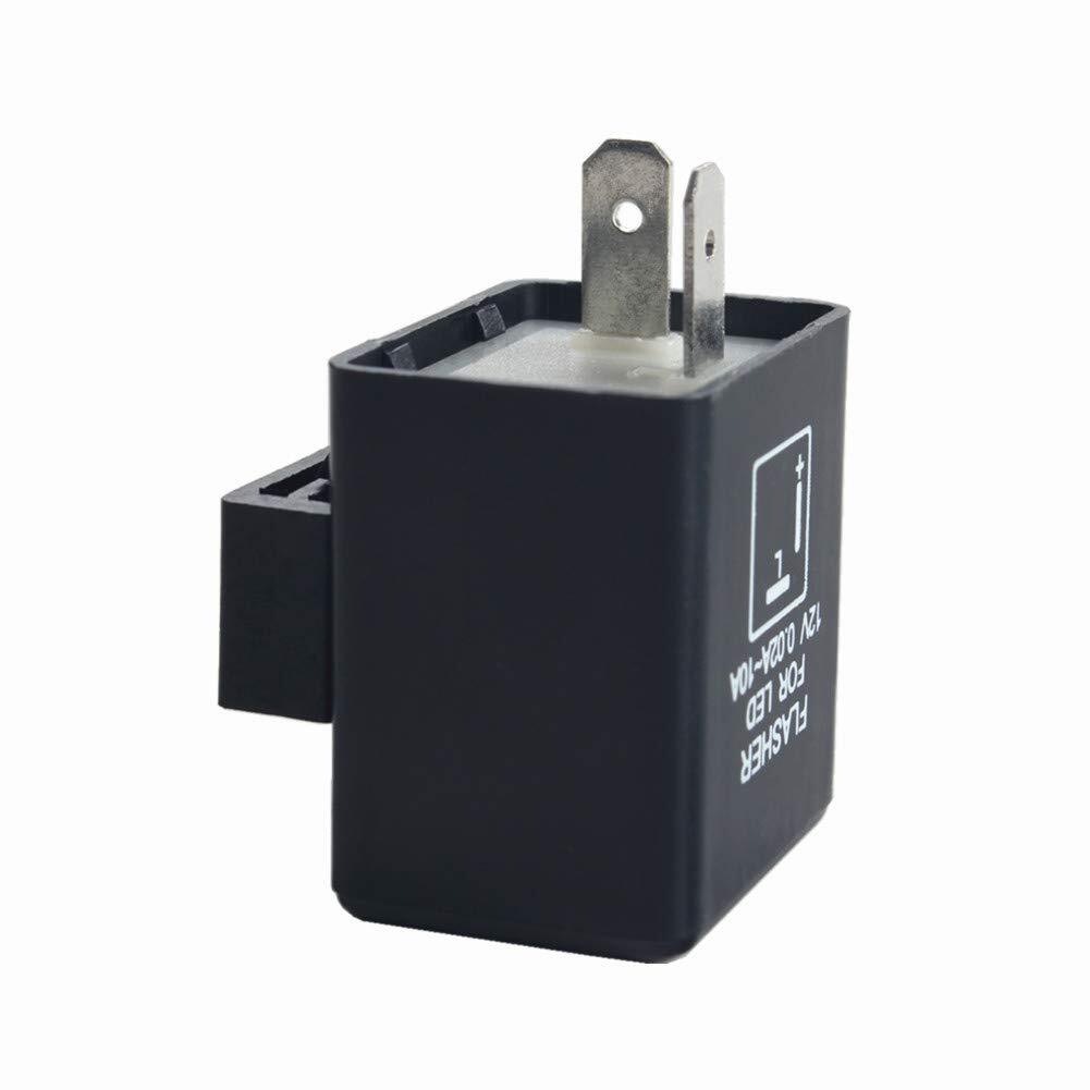 12v 0.02a10a 2pin Cf12 Automatic Electronic Led Flasher Relay Fix For Turn Signa