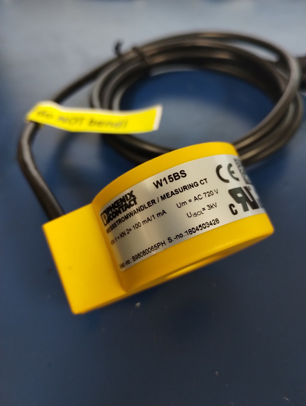 PHOENIX CONTACT W15BS LV current transformer Primary current 48 A Line feed