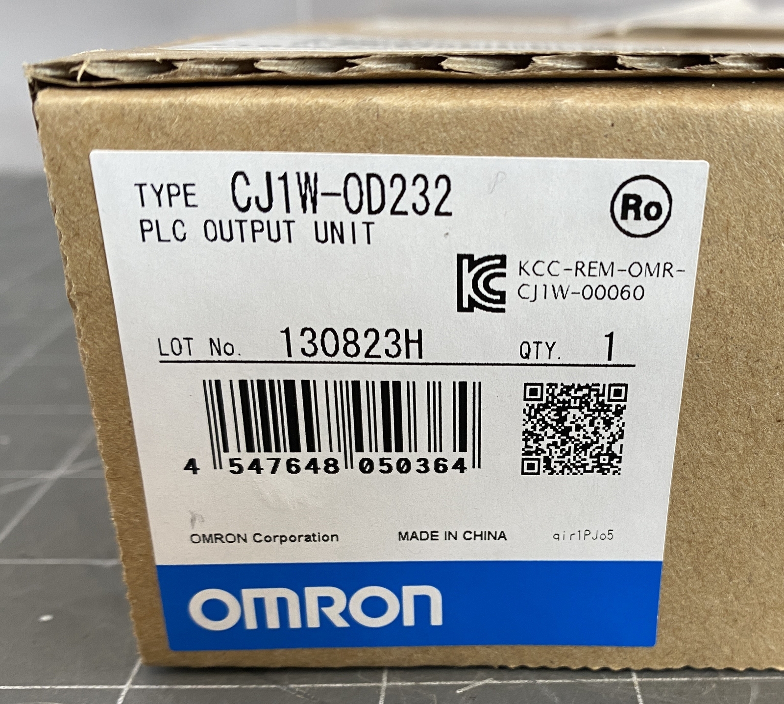 Omron Ouput Unit Card, PLC, PNP, 32 Point PN: CJ1W-OD232