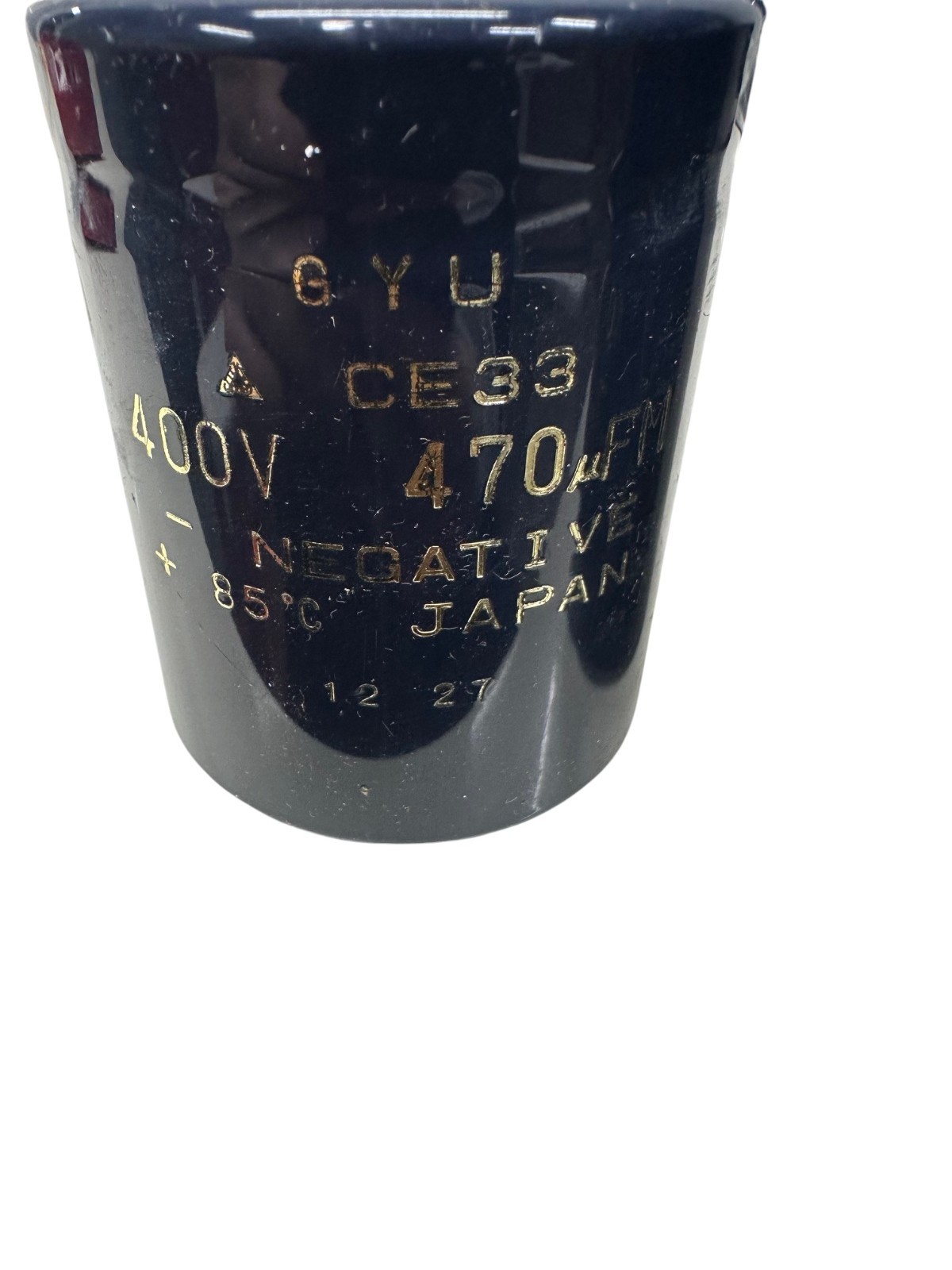 GYU CE33 CAPACITOR 400V 470UFM CAPACITOR (LOT OF 2) 🔥 Fast Shipping 🔥