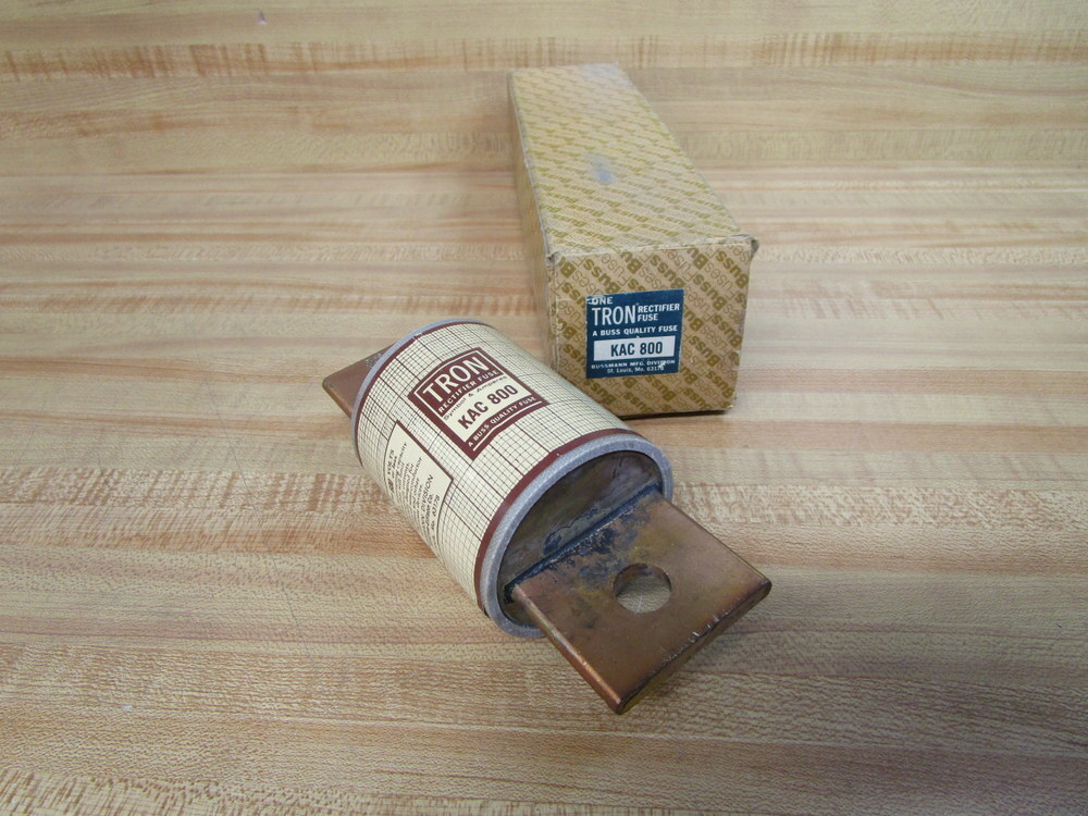 Bussmann KAC800 High Speed Semiconductor Fuse Buss Tested