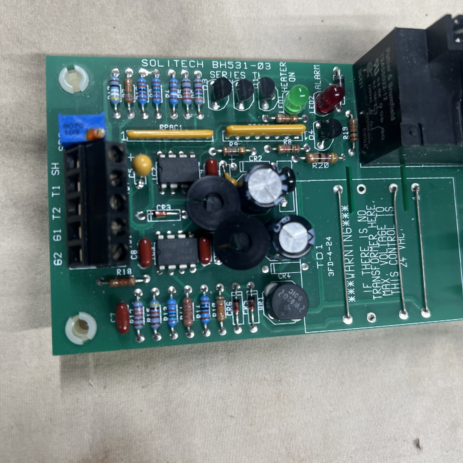 Solitech 550-TL-I045-PT Circuit Board BH531-03 BH531-03