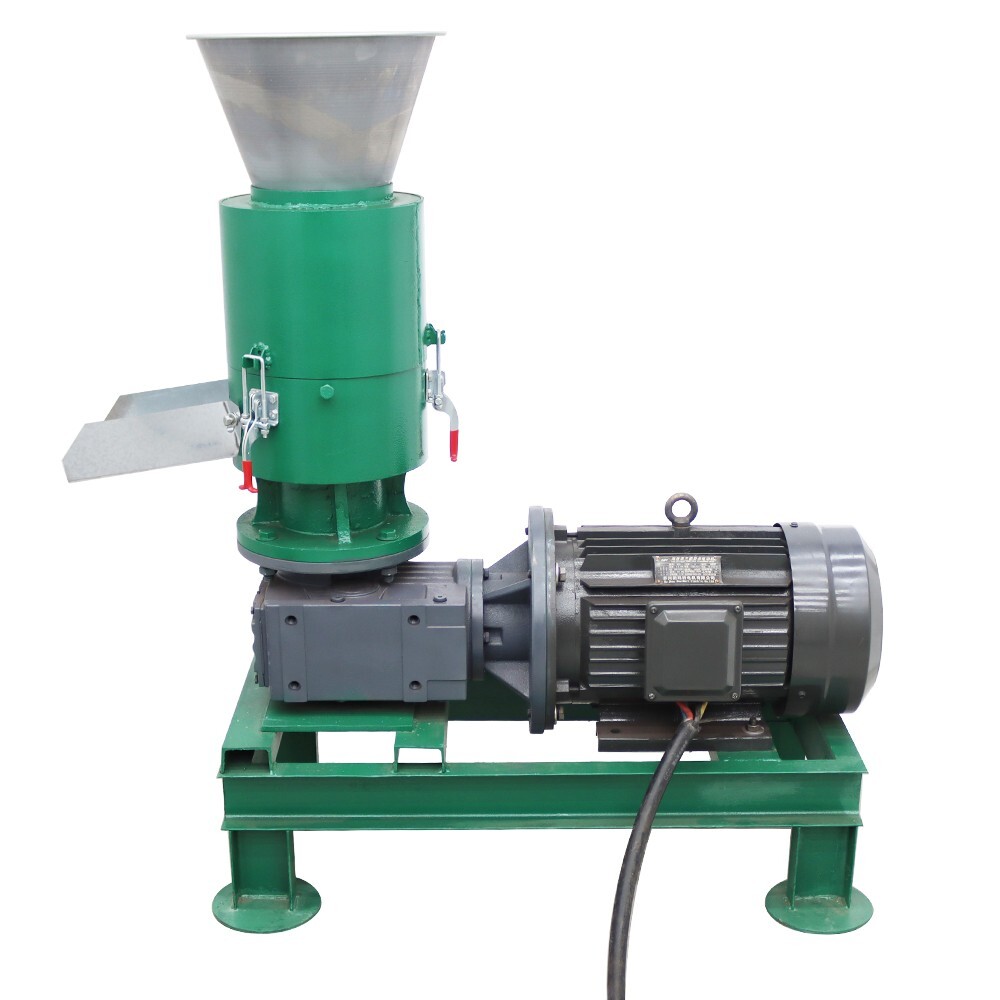 Electric Sawdust Pellet Mill Machine Wood/ Straw Pelletizer Granulator 220V