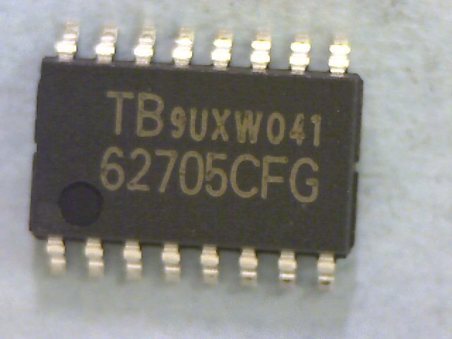 TOSHIBA TB62705CFG(EL) Qty of 25 per Lot IC TB62705CF 5V SO16