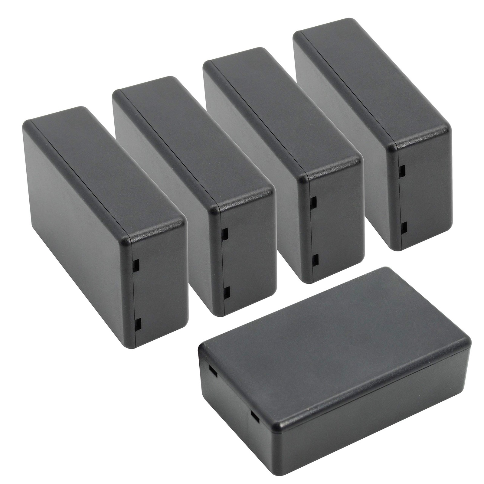 5Pcs Plastic Project Boxes Junction Case for Electronic Project 3.1″x 2.0″x 1.0″