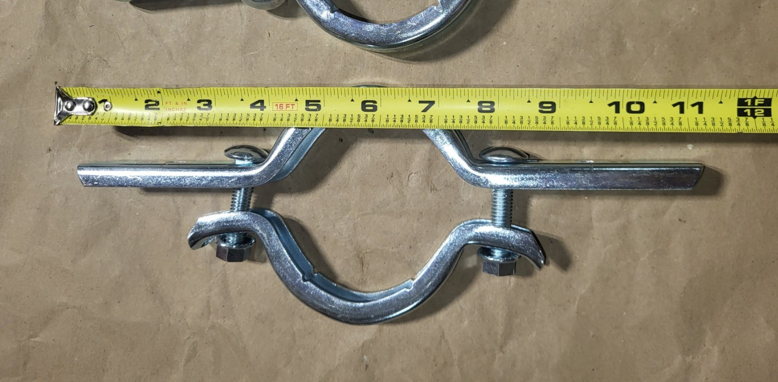 Lot of 2 NVENT CADDY EZR0250 Riser Clamps 2 1/2