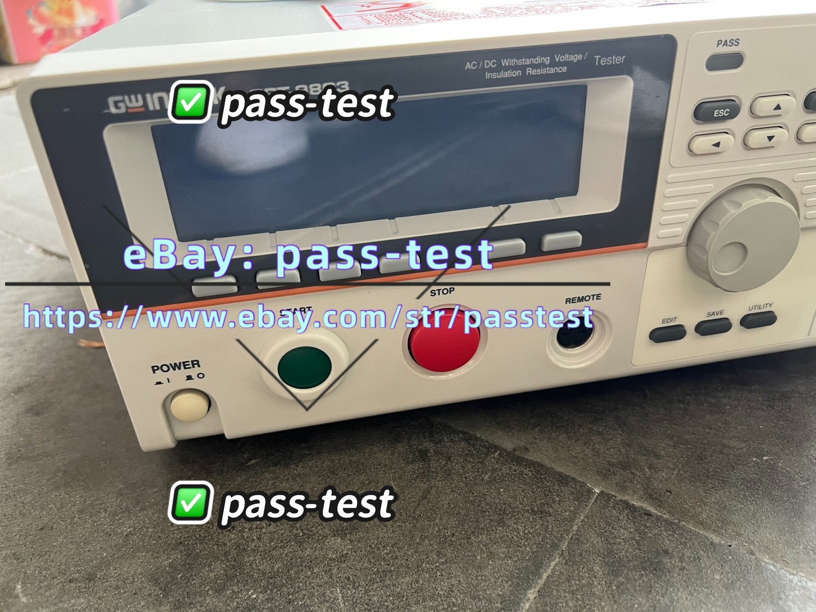 1PCS Used GW Instek GPT-9803