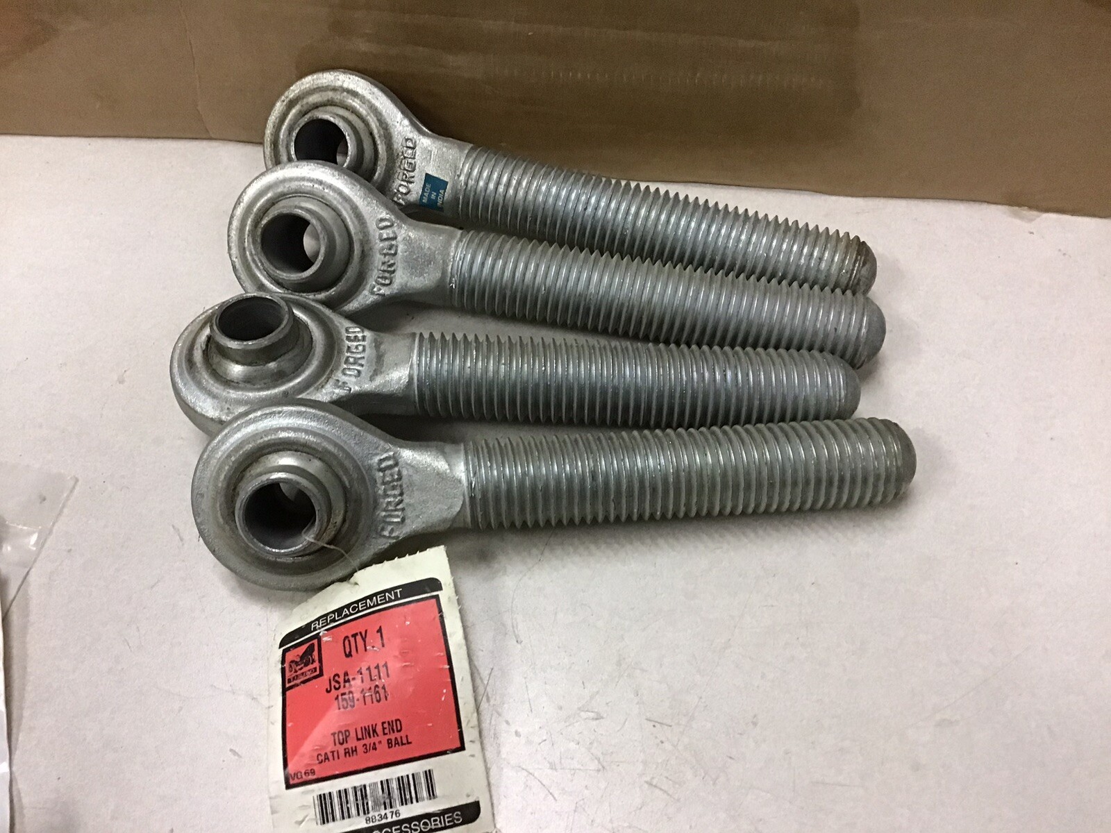JSA-1111 159-1161 NEW TISCO TOP LINK END 3/4IN BALL LOT OF 4 FREE SHIPPING!