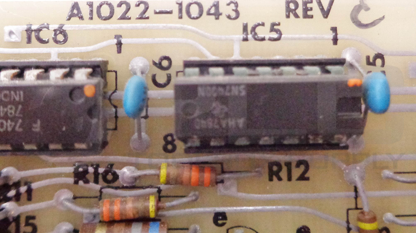 INSTRON A1022-1043 CIRCUIT BOARD, T1022-7243
