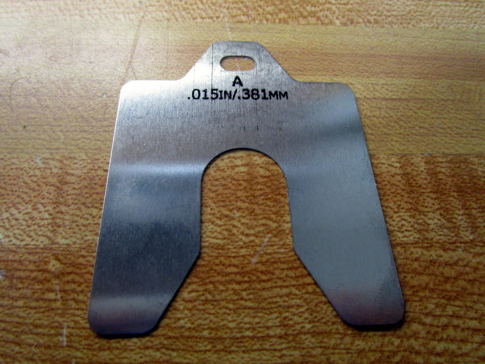 Maudlin Products MSA015 Slotted Shim (Pack of 20)