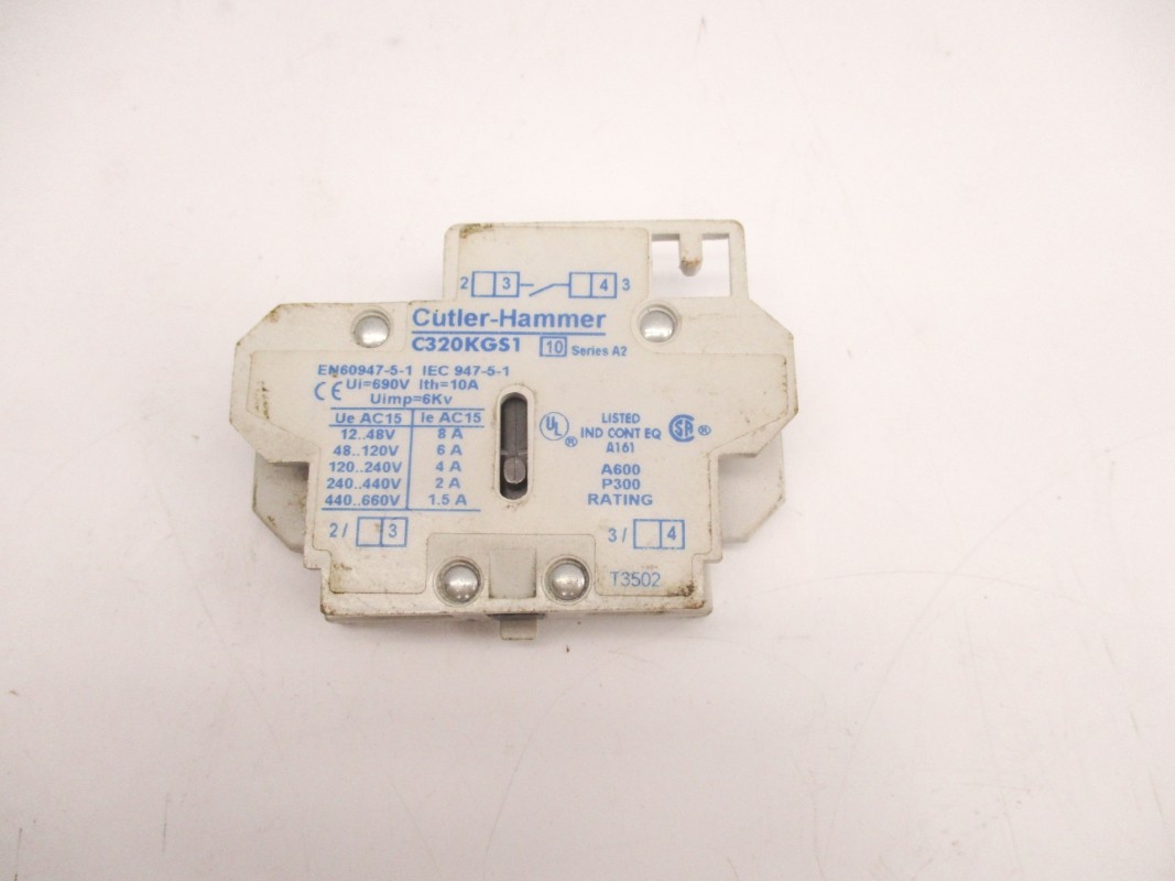 CUTLER HAMMER C320KGS1 SER. A2 440-660V 1.5A UNMP