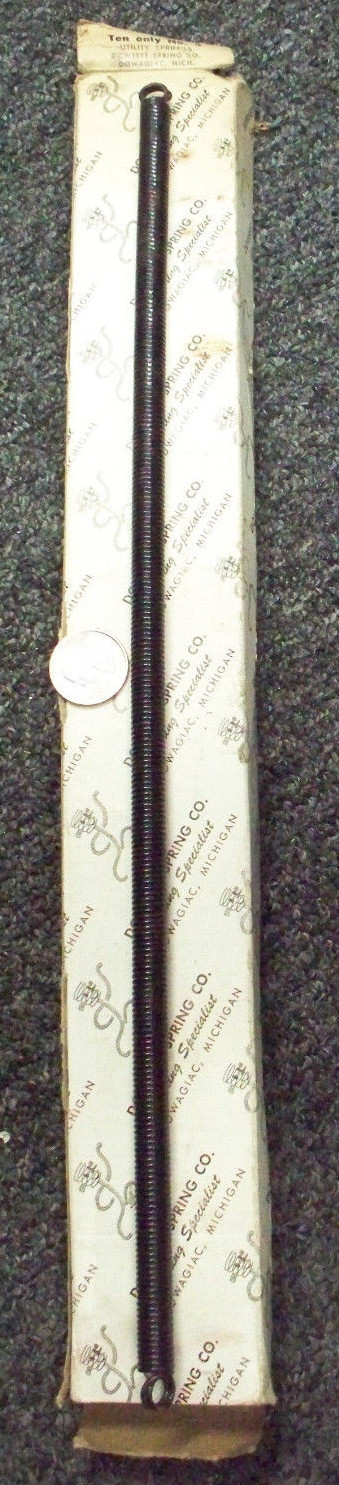 Dowsett spring company general extra long utility spring screen door closer no 5