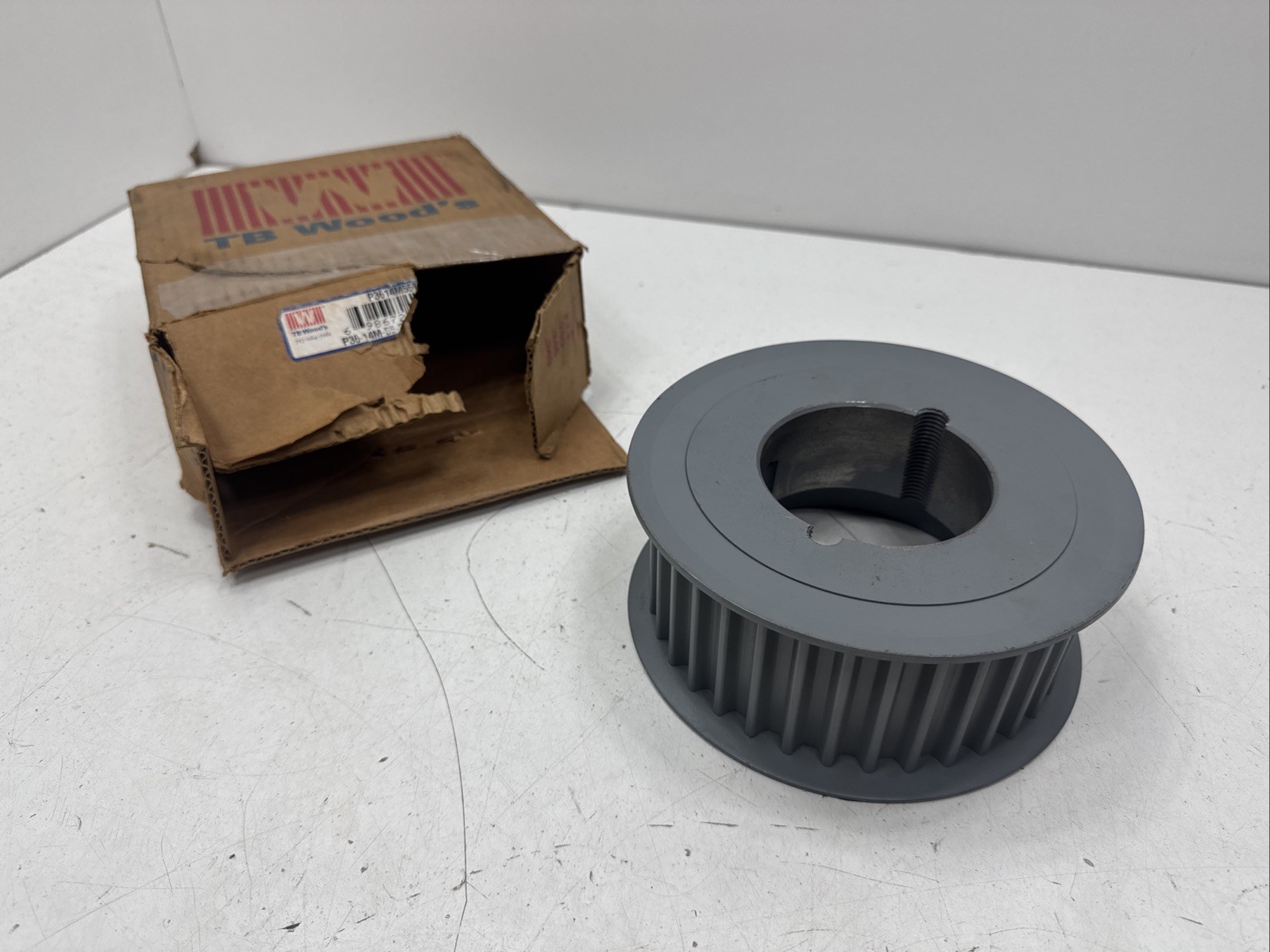 TB Woods P36-14M-55-2517 P3614M55TL Cast Iron Taper Locking Sprocket O.D. 6.21in