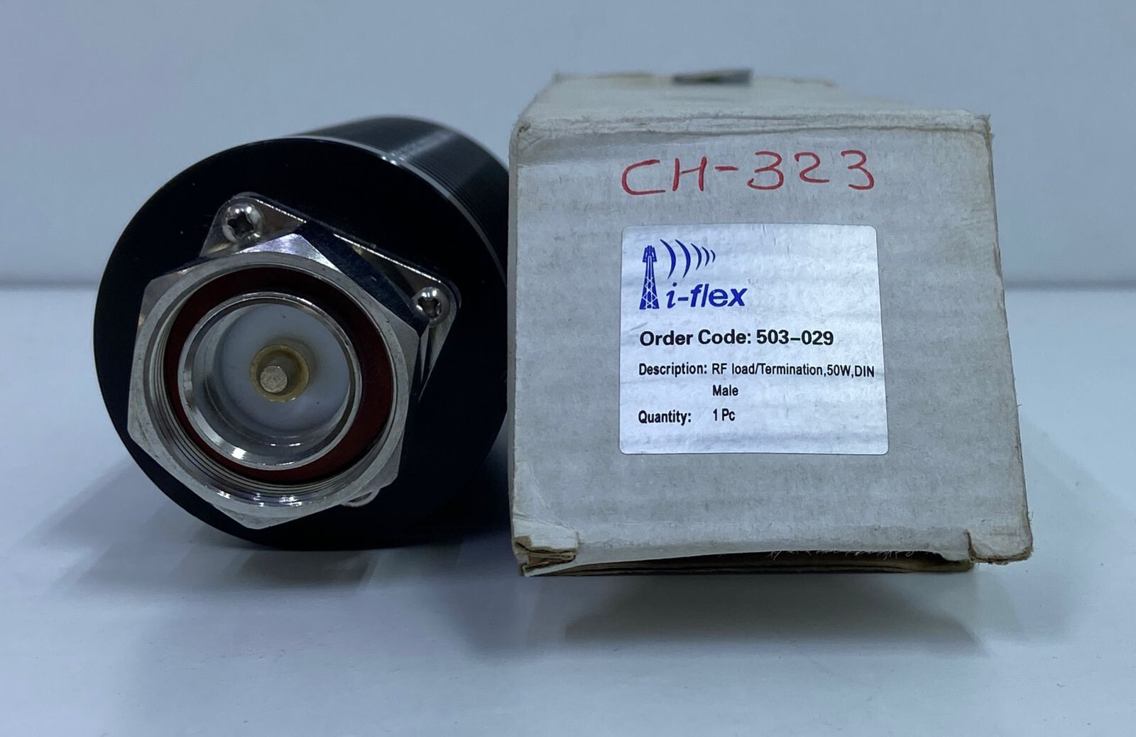 I-FLEX 503-209, 50W, RF LOAD TERMINATIONS, DIN MALE, CH#323