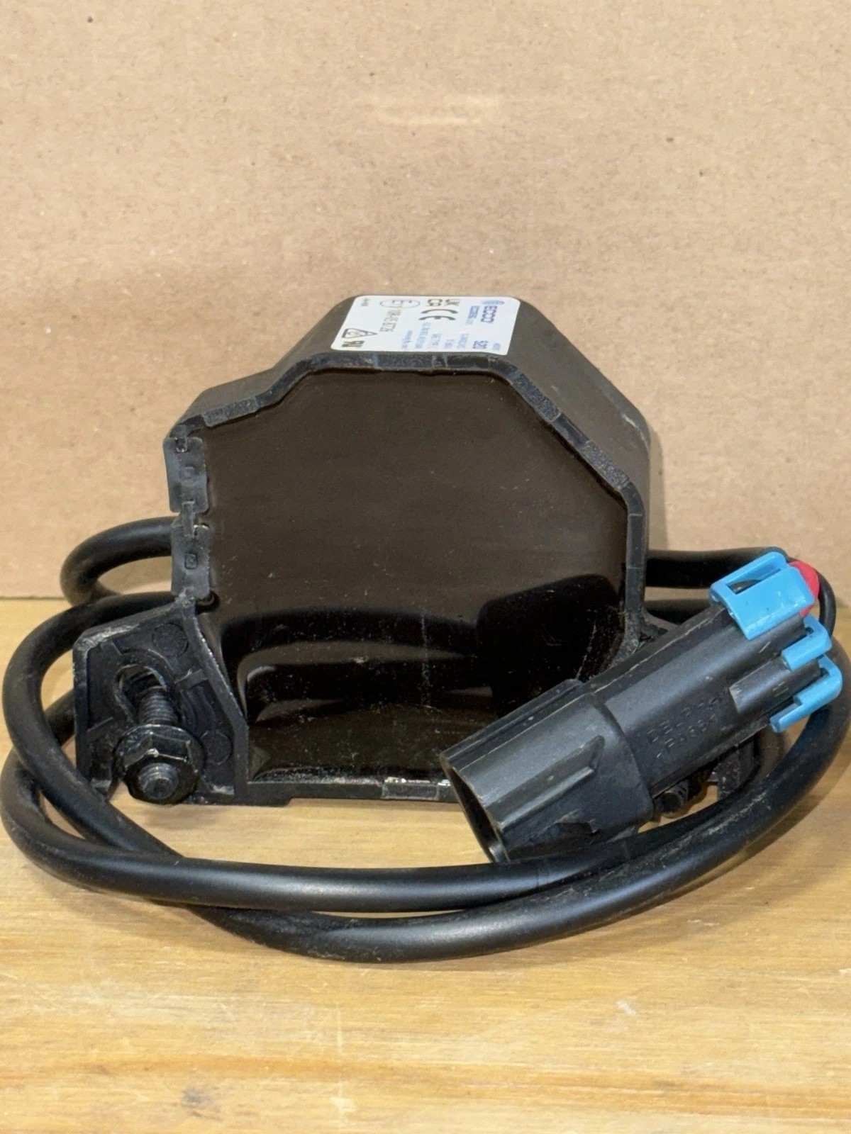 Ecco 500 Series Back-Up Alarm Model 520 12-24V Black Alarm System 97dB NOB