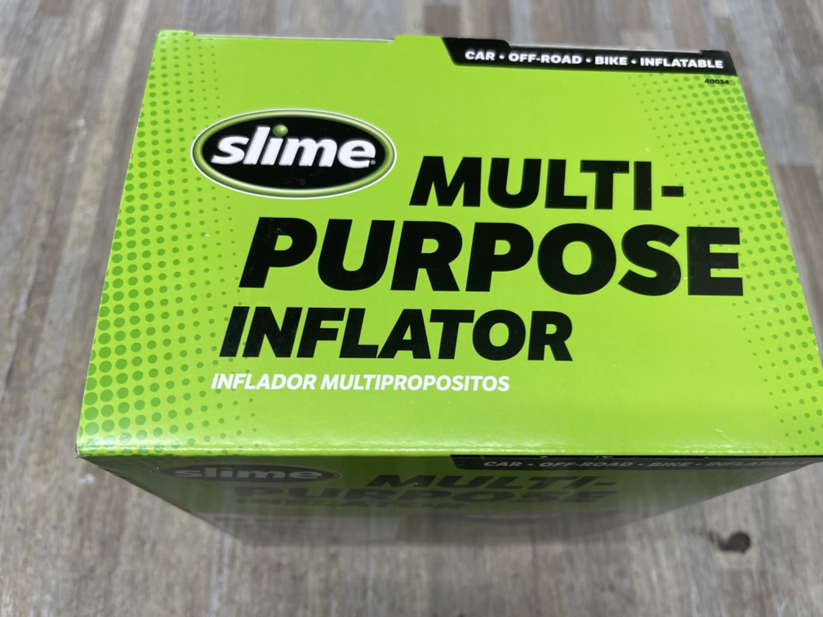 Slime 40034 12-Volt Tire Inflator,150 PsiREV101922ART NEW SEALED