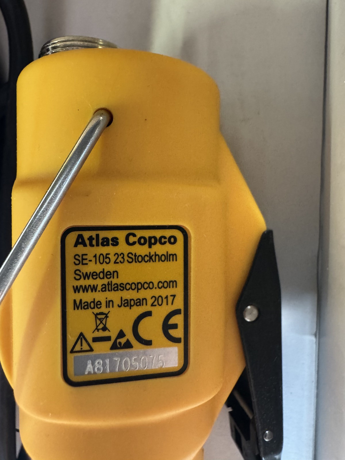 Atlas Copco EBL12 8431017011 Screwdriver 0.2 -1.2 Nm Japan New OEM NextDay Air