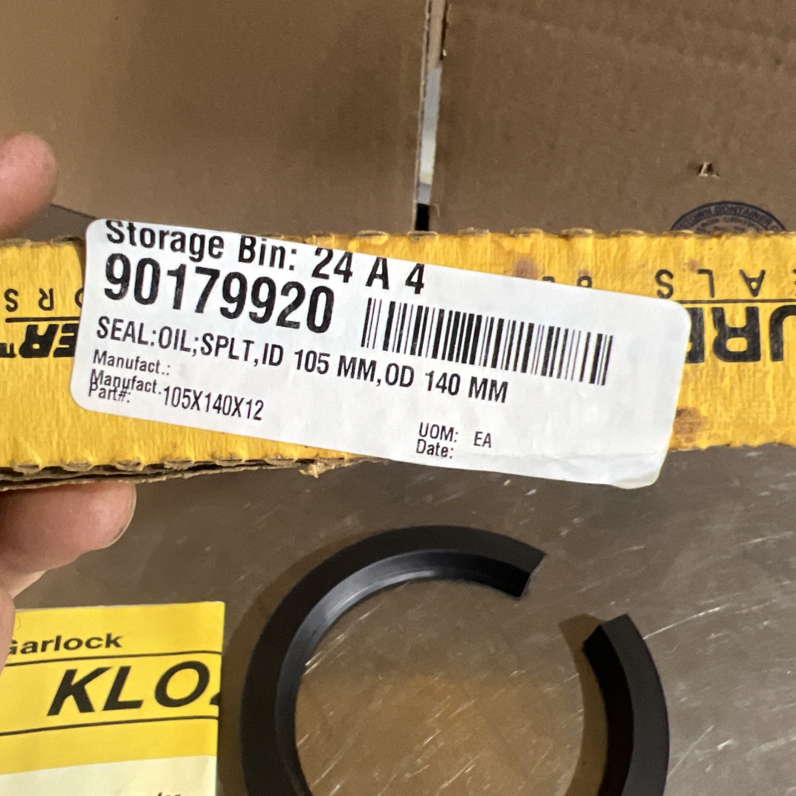 Garlock Klozure 25003-0866 Nos Surplus