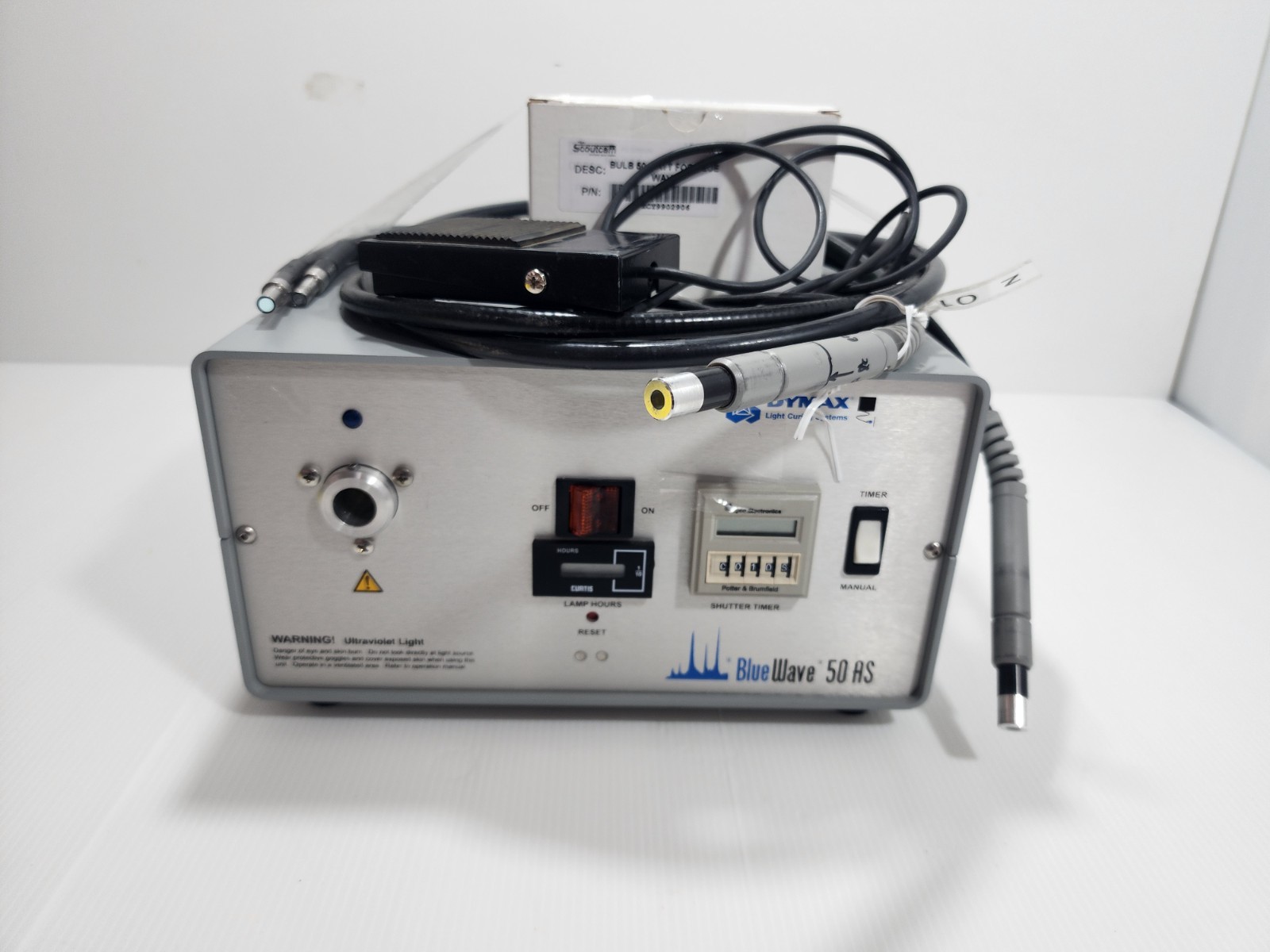 Dymax 39370 Light Welder BlueWave 50 AS Ultraviolet UV Curing Light